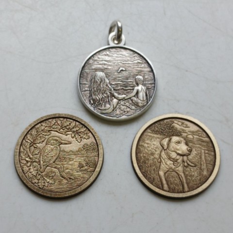 any family photo, pets, children, hobbies made into jewellery